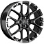 Диск Replay TA17 R22x9 6x139.7 ET30 CB100.1 BKF
