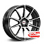 Диск iFree Винзор R18x7 5x108 ET33 CB60.1 Black_jack