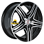 Диск NZ 6,5x15/5x112 ET45 D57,1 F-6 BKF