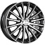Диск LS 804 R15x6.5 4x100 ET45 CB73.1 BKF