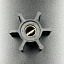 Крыльчатка помпы охлаждения JOHNSON; YANMAR 128990-42200; JABSCO 653-0001 (PREMARINE)