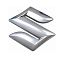 Наклейка логотип Suzuki 'S' (chrome)