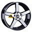 Диск LS 7x17/5x114,3 ET40 D67,1 1014 BKF (конус)