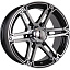 Диск LS 473 R17x8 6x139.7 ET25 CB106.1 BKF