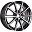 Диск Alcasta M61 R16x6.5 5x105 ET38 CB56.6 BKF