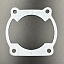 Прокладка под цилиндры Yamaha VK540 (Sinera)