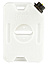 Канистра 4 литра GKA 78x225x335 мм, 0,95 кг белый