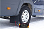 Брызговики задние (ПНД)-2шт. Citroen  Jumper 2006-2013  L3H2