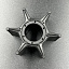 Крыльчатка помпы охлаждения Yamaha F75-100 (PREMARINE)