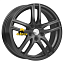 Диск Скад 7x17/5x108 ET45 D65,1 Брайтон Черный бархат