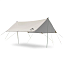 Тент Naturehike Girder NH20TM006, 150D, 500*292 см  для кемпинга  серебристый (с двумя стойками), 6927595700457