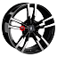 Диск Replay 8x18/5x120 ET37 D67,1 CL20 BKF (конус, C570)