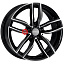 Диск MAK 8x18/5x112 ET40 D57,1 Sarthe Black mirror