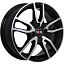 Диск Alcasta M57 R15x6 4x100 ET46 CB54.1 BKF