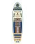 Сапборд надувной YASKA TOTEM 335x88x15 см (этнический голубой))