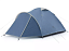 Палатка Naturehike P-PLUS 4-местная, алюминиевый каркас, синий