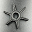 Крыльчатка помпы охлаждения Mercury 25-50 (47-8508910-T) (Kacawa)