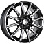 Диск КиК Сиеста R13x5 4x98 ET38 CB58.5 Almaz_black