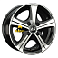 Диск LS 6x14/4x100 ET39 D73,1 202 BKF (конус)