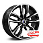 Диск КиК Борэй R18x8 5x120 ET30 CB72.6 Almaz_black