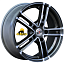 Диск Alcasta 6x15/4x100 ET50 D60,1 M06 GMF