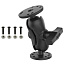 RAM-101U-B-ET1 RAM Double Ball Mount с монтажным оборудованием