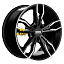 Диск Fondmetal 8x18/5x112 ET30 D66,5 Alke Gloss Black Machined