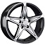 Диск LS 852 R15x6.5 5x100 ET38 CB57.1 BKF