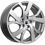 Диск КиК Палермо R16x6.5 5x100 ET38 CB67.1 Dark_platinum