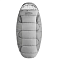 Мешок спальный Naturehike Oval PS300, 220х95 см, (правый) (ТК: +4C), серый