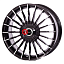 Диск Lizardo 7x17/4x98*4x100 ET38 D67,1 XH1016 BMF (конус)