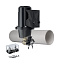 Подруливающее устройство Quick, D110mm, 25KGF, 12 В, (TNL 1000mm)