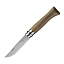 Нож Opinel №6, нержавеющая сталь, ореховая рукоять, 000982