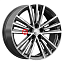 Диск СКАД 7,5x19/5x108 ET38 D60,1 Манчестер (КЛ329) Алмаз