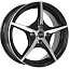 Диск Megami MGM-19 R15x6 4x100 ET50 CB60.1 BKF