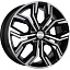 Диск СКАД Амиата R17x7 5x108 ET45 CB60.1 Almaz