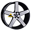 Диск Replay 10x22/5x120 ET49 D72,6 LR62 BKF (конус, LR002)