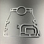 Прокладка под блок Suzuki DF8-9.9(A) (Suzuki)