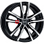 Диск MAK 8x18/5x112 ET50 D57,1 Milano Black mirror