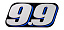 Наклейка капота Suzuki DT9.9A (9.9), задняя