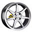 Диск LS 7x16/4x100 ET42 D73,1 819 GMF (конус)