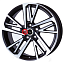 Диск Lizardo 7,5x18/5x108 ET40 D54,1 XH304 Black (конус)