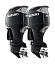 Спарка из 2 моторов Suzuki DF325ATX, черные