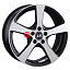 Диск LS 7x17/5x112 ET40 D57,1 956 BKF (конус)