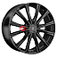 Диск Replay 8x20/6x120 ET50 D67,1 CL25 BK (конус, C570)