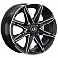 Диск LS 363 R15x6.5 4x100 ET40 CB73.1 BKF