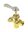 Кран топливный 3-х позиционный латунный