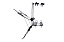 Крепление на заднюю дверь Thule ClipOn High для 2-х велосипедов 9105