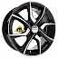Диск Скад 6x15/4x100 ET45 D54,1 Тулон графит