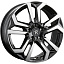 Диск Replay LX121 R17x7 5x114.3 ET35 CB60.1 BKF
